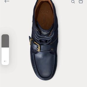 Ralph Lauren Ranger leather and quilted boots